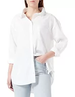 Koszule damskie - Wrangler Koszula damska, biały, M - miniaturka - grafika 1