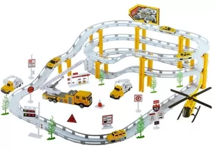 Tor Samochodowy Rail Racing Metalowe Autka 12km/h - Tory, garaże, parkingi - miniaturka - grafika 3
