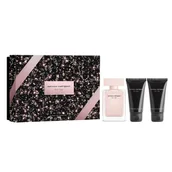 Wody i perfumy damskie - Narciso Rodriguez Set For Her Edp spray + Body Lotion + Shower Gel 50 ml - miniaturka - grafika 1