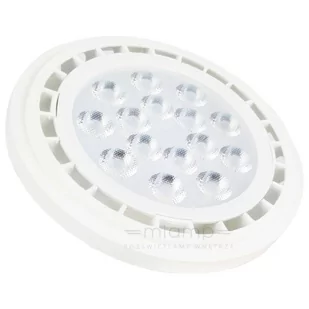 INQ Lampa LED AR040WW, AR111, G53, 15 W, biała - Żarówki LED - miniaturka - grafika 1