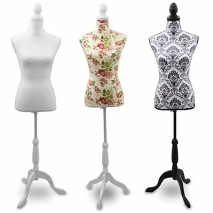 Manekin damski krawiecki biały BITUXX 17217 - Manekiny wystawowe - miniaturka - grafika 9