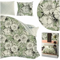 Pościel - Pościel 160 x 200 3cz Bawełniana Flovery 002 - miniaturka - grafika 1