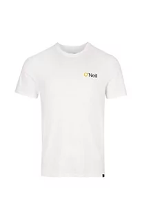 Koszulki męskie - O'Neill Męski T-shirt z krótkimi rękawami, podkoszulek zachodu słońca (opakowanie 6 sztuk), 11010 śnieżnobiały, XL-XXL - grafika 1