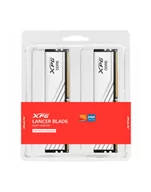 Pamięci RAM - ADATA DDR5 - 32GB - 5600 - CL - 46 (2x 16 GB) dual kit, RAM (Kolor: BIAŁY, AX5U5600C4616G-DTLABWH, XPG Lancer Blade, INTEL XMP, AMD EXPO) - miniaturka - grafika 1