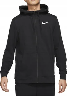 BLUZA MĘSKA NIKE AIR Z KAPTUREM ROZPINANA CZARNA BAWEŁNIANA CJ4317 r. S - Bluzy męskie - miniaturka - grafika 1