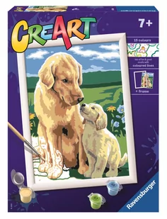 Ravensburger Malowanka CreArt Pieski 20048 20048 - Zabawki kreatywne - miniaturka - grafika 2