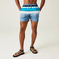 Kąpielówki męskie - Regatta Męskie Szorty Kąpielowe Loras Swim Niebieski, Rozmiar: 3XL - miniaturka - grafika 1