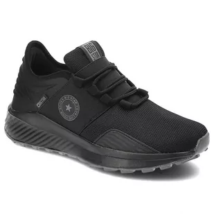 Czarne Sneakersy Big Star Damskie Buty Sportowe - Sneakersy damskie - miniaturka - grafika 1