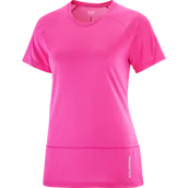 Koszulki sportowe damskie - KOSZULA DAMSKA SALOMON CROSS RUN SS W C22000 - miniaturka - grafika 1