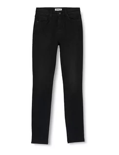 Spodnie damskie - ONLY Onldruna Hw Skinny DNM Pimbox dżinsy damskie, czarny, 31W / 30L - grafika 1