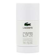Dezodoranty i antyperspiranty męskie - Lacoste Eau de Lacoste L.12.12 Blanc dezodorant sztyft  75 ml - miniaturka - grafika 1