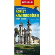 Przewodniki - PRACA ZBIOROWA Mapa turystyczna - Powiat Kamiennogorski 1:40 000 - miniaturka - grafika 1