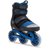 Rolki - K2, Rolki, TRIO 100 BLACK BLUE, niebieski, rozmiar 45 - miniaturka - grafika 1