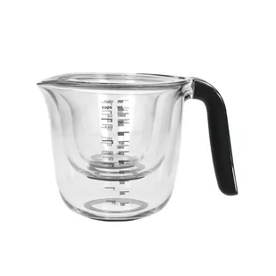 KitchenAid miarki kuchenne z uchwytami 3 szt Onyx Black - Pozostałe akcesoria kuchenne - miniaturka - grafika 2