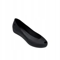 Baleriny - Melissa Baleriny Damskie Czarne Ultragirl Basic II Ad Black 39 - miniaturka - grafika 1