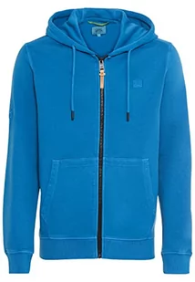 Camel Active Męska Kurtka z Dzianiny, Niebieski Aqua Blue, S - Kurtki męskie - miniaturka - grafika 1