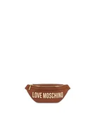 Plecaki - Love Moschino JC4195PP1NKD0312 Damskie Fanny Pack Kasztan, Pojedynczy, Kasztan, Taglia unica - miniaturka - grafika 1