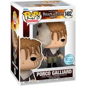 Figurki dla dzieci - Figurka Funko POP Attack On Titan Porco Galliard Exclusive 9 cm (889698712514) - miniaturka - grafika 1
