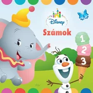 Edukacja przedszkolna - Disney Baby: Cyferki - książeczka dla dzieci, w języku węgierskim - miniaturka - grafika 1