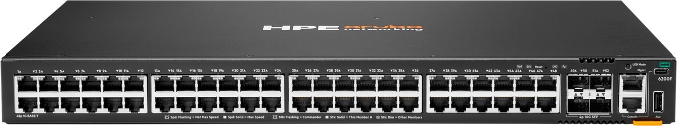 Switch HPE ANW 6200F 48G 4SFP+ SWITC-STOCK JL726B