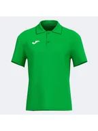 Koszulki sportowe męskie - Joma Funkcyjna koszulka polo w kolorze zielonym - miniaturka - grafika 1