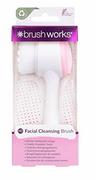 Szczoteczki do twarzy - Brushworks HD Facial Cleansing Brush Biały - miniaturka - grafika 1