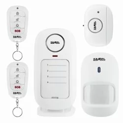 Zamel Supla Zestaw elementów alarmu bezprzewodowego - Zamel ZAM-350 ZML-17281 - Alarmy - miniaturka - grafika 1