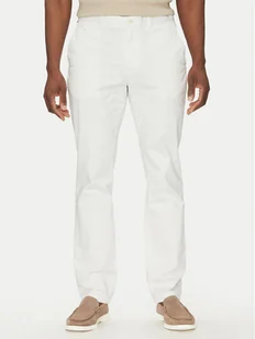 Tommy Hilfiger Chinosy Denton MW0MW37873 Biały Slim Fit - Spodnie męskie - miniaturka - grafika 1