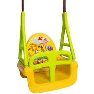 Place zabaw - Tega Baby Huśtawka Modułowa 3 W 1 żółta - miniaturka - grafika 1