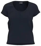 Koszulki i topy damskie - Pepe Jeans Koszulka damska Babs, Niebieski (Dulwich), L - miniaturka - grafika 1