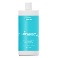 Żele pod prysznic dla mężczyzn - On Line Dream, płyn do kąpieli i żel pod prysznic 2w1, jaśmin i gardenia, 900 ml - miniaturka - grafika 1