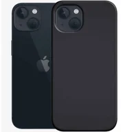 Etui i futerały do telefonów - Etui Do Iphone 13 Gumowe Obudowa Czarne Matowe Silikon Pokrowiec Slim Cover - miniaturka - grafika 1