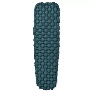 Materac nadmuchiwany Mumia Meteor 2w1 (pompka+drybag) 190×56×5,5 cm morski - Maty do ćwiczeń - miniaturka - grafika 1