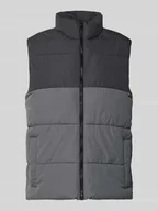 Kamizelki męskie - Kamizelka pikowana ze stójką model ‘MAZE’ - miniaturka - grafika 1