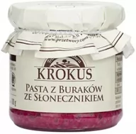Pasty warzywne - KROKUS Pasta z buraków i słonecznika 180g - miniaturka - grafika 1