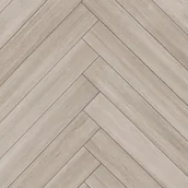 Panele podłogowe - Domino DESKA BAMBUS CHEVRON WHITE GREYLISH LAKIER PÓŁMAT UV 1-LAMELOWY 12X96X600 mm JODŁA - miniaturka - grafika 1