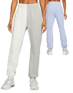 Spodnie sportowe damskie - Damskie Spodnie Nike Sportswear Fleece Luźne Ciepłe DV8193-133 r. XS - miniaturka - grafika 1