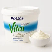 Szybkie dania obiadowe - Jogurt Grecki Vital Edesma 5kg Kolios - miniaturka - grafika 1