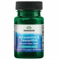Suplementy diety - Astaxanthin & Zeaxanthin (60 kaps.) - miniaturka - grafika 1
