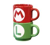 Gadżety dla graczy - Pyramid Zestaw 2 kubków Mario i Luigi - miniaturka - grafika 1