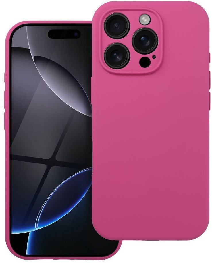 Futerał SILICONE 2mm do IPHONE 16 Pro Max kompatybilny z MagSafe róż