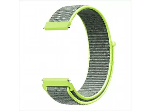 Pasek do zegarka GARETT Kids Tech 4G Zielony Velcro - Akcesoria do smartwatchy - miniaturka - grafika 1
