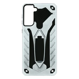 Etui Hybrid Protection Series do Samsung Galaxy S21 Plus, Phantom, srebrne - Etui i futerały do telefonów - miniaturka - grafika 1