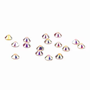 Cyrkonie do paznokci szklane SS10 Crystal AB 1440 szt paczka - Ozdoby do paznokci - miniaturka - grafika 1