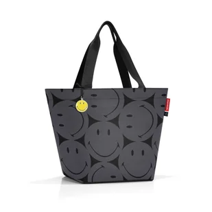 Torba SHOPPER M, smiley® grey, Reisenthel - Torebki damskie - miniaturka - grafika 1