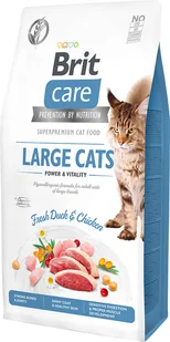 Brit Care Cat Grain Free Large cats Power & Vitality 7 kg - Sucha karma dla kotów - miniaturka - grafika 2