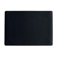 Obrusy i serwetki - ASA Podkładka Leather Optic 46x33cm ekoskóra czarna - miniaturka - grafika 1
