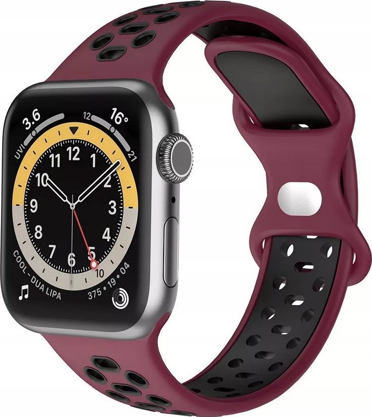 PASEK Silikonowy DO APPLE WATCH 1 2 3 4 5 6 7 SE
