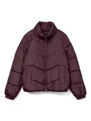 Kurtki damskie - Vero Moda Kurtka pikowana w kolorze brązowym - miniaturka - grafika 1