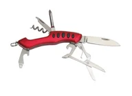 Scyzoryki - 7-częściowy scyzoryk SMALL R., czerwony, srebrny - miniaturka - grafika 1